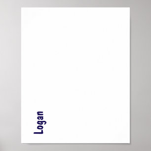 Erstellen Sie Ihr eigenes mattes Poster