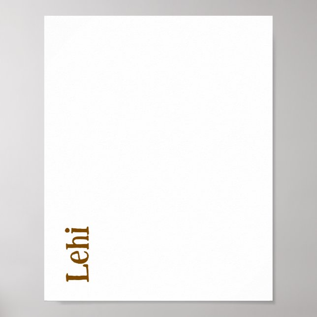 Erstellen Sie Ihr eigenes mattes Poster (Vorne)