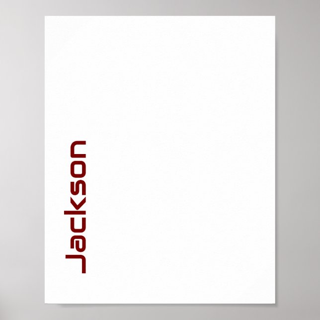 Erstellen Sie Ihr eigenes mattes Poster (Vorne)