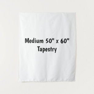 Erstellen Sie Ihr eigenes Medium 127 cm x 152 cm Wandteppich