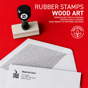 ERSTELLEN SIE IHR EIGENES Minimalistisches benutze Gummistempel