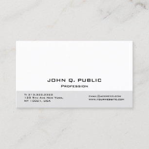 Erstellen Sie Ihr eigenes modernes Berufliches Ele Visitenkarte