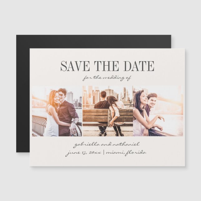 Erstellen Sie Ihr eigenes, modernes, handgeschrieb Magnetkarte (Vorne/Hinten)