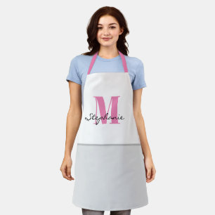 Erstellen Sie Ihr eigenes Monogramm für Personali Schürze