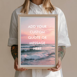 Erstellen Sie Ihr eigenes Motivierend Angebot für Poster