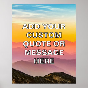 Erstellen Sie Ihr eigenes Motivierend Angebot Poster
