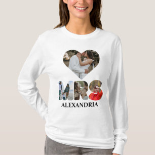 Erstellen Sie Ihr eigenes Mr. and Mrs. Foto Matchi T-Shirt