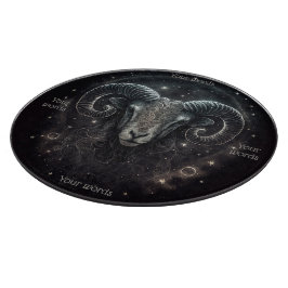 Erstellen Sie Ihr eigenes mystical Aries Glass Alt Schneidebrett