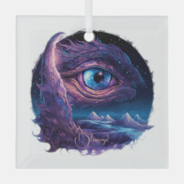 Erstellen Sie Ihr eigenes mystisches Auge. Ornament Aus Glas