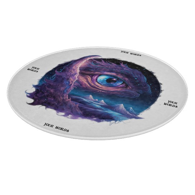 Erstellen Sie Ihr eigenes mystisches Auge. Schneidebrett (Ecke)