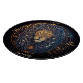 Erstellen Sie Ihr eigenes mystisches Leo Glass Alt Schneidebrett