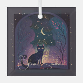 Erstellen Sie Ihr eigenes mystisches Zauberfenster Ornament Aus Glas