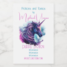 Erstellen Sie Ihr eigenes mythisches Lila Einhorn