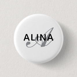 Erstellen Sie Ihr eigenes Namensmonogramm-Design 1 Button