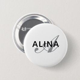 Erstellen Sie Ihr eigenes Namensmonogramm-Design 2 Button