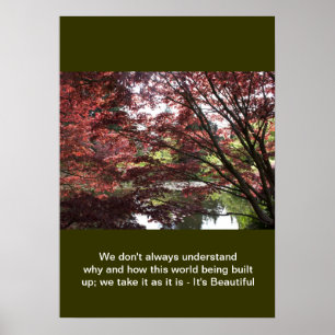 Erstellen Sie Ihr eigenes Naturfotografieposter Poster
