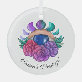 Erstellen Sie Ihr eigenes Niedliches Auge, Mond un Ornament Aus Glas