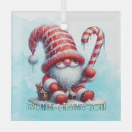 Erstellen Sie Ihr eigenes Niedliches Peppermint We Ornament Aus Glas