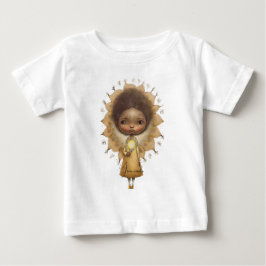 Erstellen Sie Ihr eigenes Niedliches Sonnenblumenm Baby T-shirt