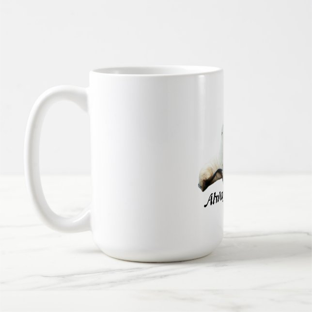 Erstellen Sie Ihr eigenes Paarfoto & Text Kaffeetasse (Links)
