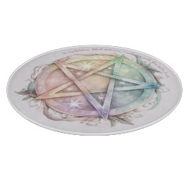 Erstellen Sie Ihr eigenes Pastell Starry Rainbow P Schneidebrett