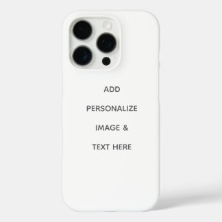 Erstellen Sie Ihr eigenes Personalisieren iPhone 16 Pro Hülle