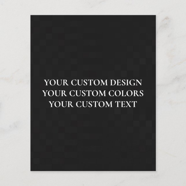 Erstellen Sie Ihr eigenes Personalisiert Flyer (Vorne)