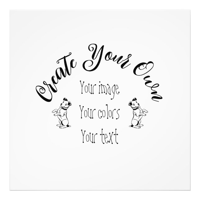 Erstellen Sie Ihr eigenes Personalisiert Fotodruck (Vorne)