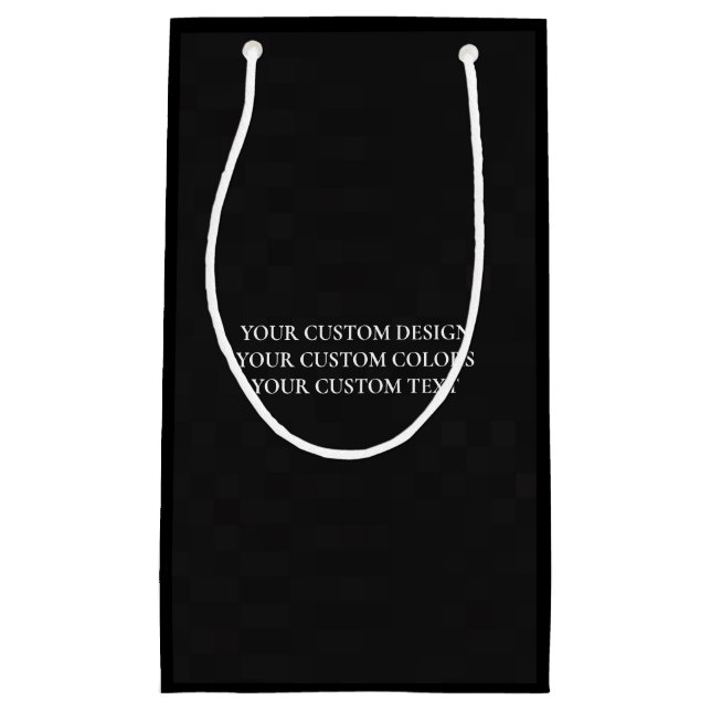 Erstellen Sie Ihr eigenes Personalisiert Kleine Geschenktüte (Vorderseite)