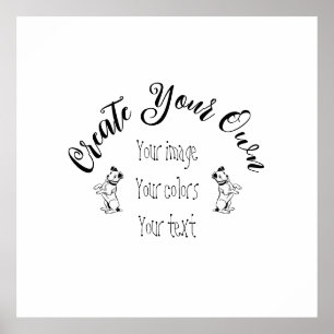 Erstellen Sie Ihr eigenes Personalisiert Poster