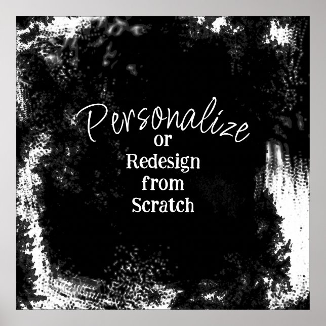 Erstellen Sie Ihr eigenes Personalisiert Poster (Vorne)