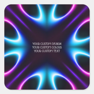Erstellen Sie Ihr eigenes Personalisiert Quadratischer Aufkleber
