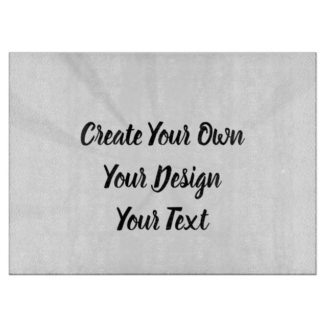 Erstellen Sie Ihr eigenes Personalisiert Schneidebrett (Vorderseite)