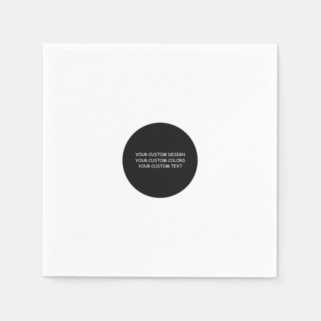 Erstellen Sie Ihr eigenes Personalisiert Serviette (Vorderseite)