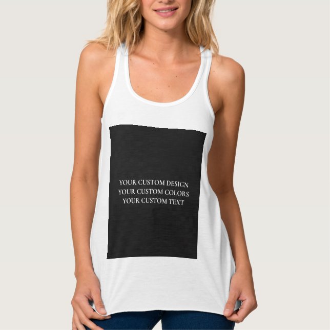 Erstellen Sie Ihr eigenes Personalisiert Tank Top (Vorderseite)