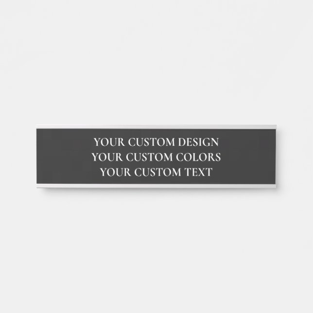 Erstellen Sie Ihr eigenes Personalisiert Türschild (Vorderseite )