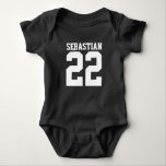 Erstellen Sie Ihr eigenes Personalisiertes Baby Strampler<br><div class="desc">Entwerfen Sie Ihr eigenes personalisiertes Baby Football Trikot von Ricaso - geben Sie diesem niedlichen Baby Outfit den Namen und die Nummer</div>
