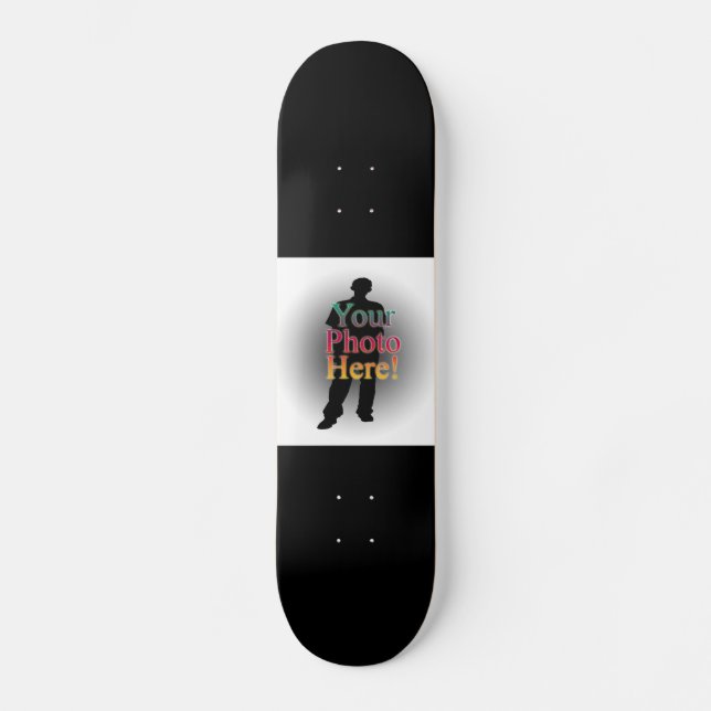 Erstellen Sie Ihr eigenes Personalisiertes Foto Skateboard (Vorderseite)