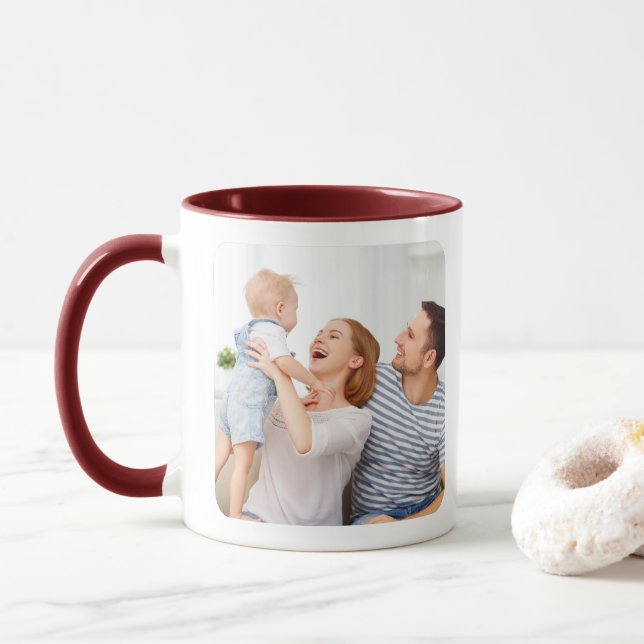 Erstellen Sie Ihr eigenes Personalisiertes Foto Tasse (Mit Donut)