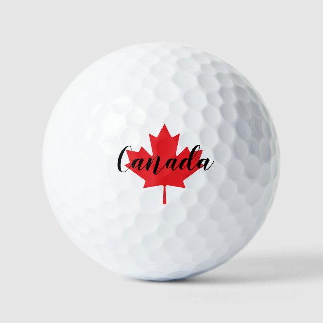 Erstellen Sie Ihr eigenes Personalisiertes Kanada  Golfball (Vorderseite)