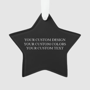 Erstellen Sie Ihr eigenes personalisiertes Maßgesc Ornament