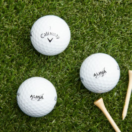 Erstellen Sie Ihr eigenes personalisiertes Namensm Golfball