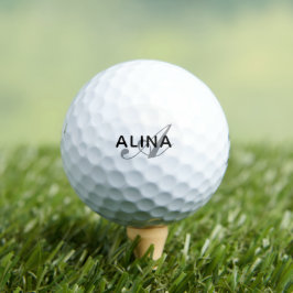 Erstellen Sie Ihr eigenes personalisiertes Namensm Golfball