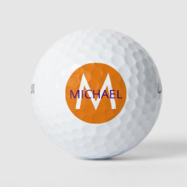 Erstellen Sie Ihr eigenes Personalisiertes Orange Golfball