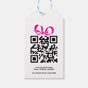 Erstellen Sie Ihr eigenes Personalisiertes QR-Code Geschenkanhänger
