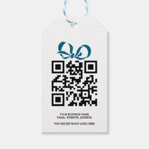 Erstellen Sie Ihr eigenes Personalisiertes QR-Code Geschenkanhänger