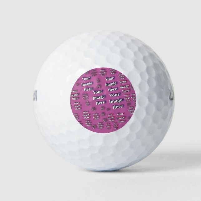 ⛳ erstellen Sie Ihr eigenes Personalisiertes Sport Golfball (Vorderseite)