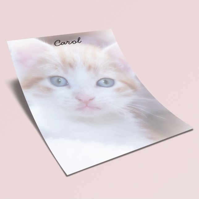 Erstellen Sie Ihr eigenes Personalisiertes Zwei-Fo Briefpapier (Create Your Own Pet Photo Stationery Paper)
