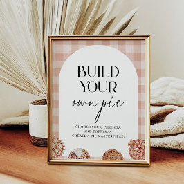 Erstellen Sie Ihr eigenes Pie-Süsse-Pie-Party Poster