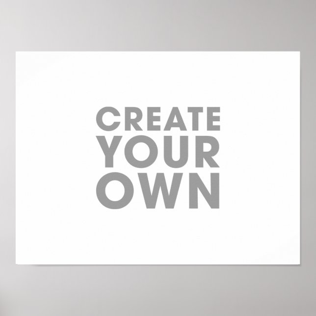 Erstellen Sie Ihr eigenes Poster (Vorne)